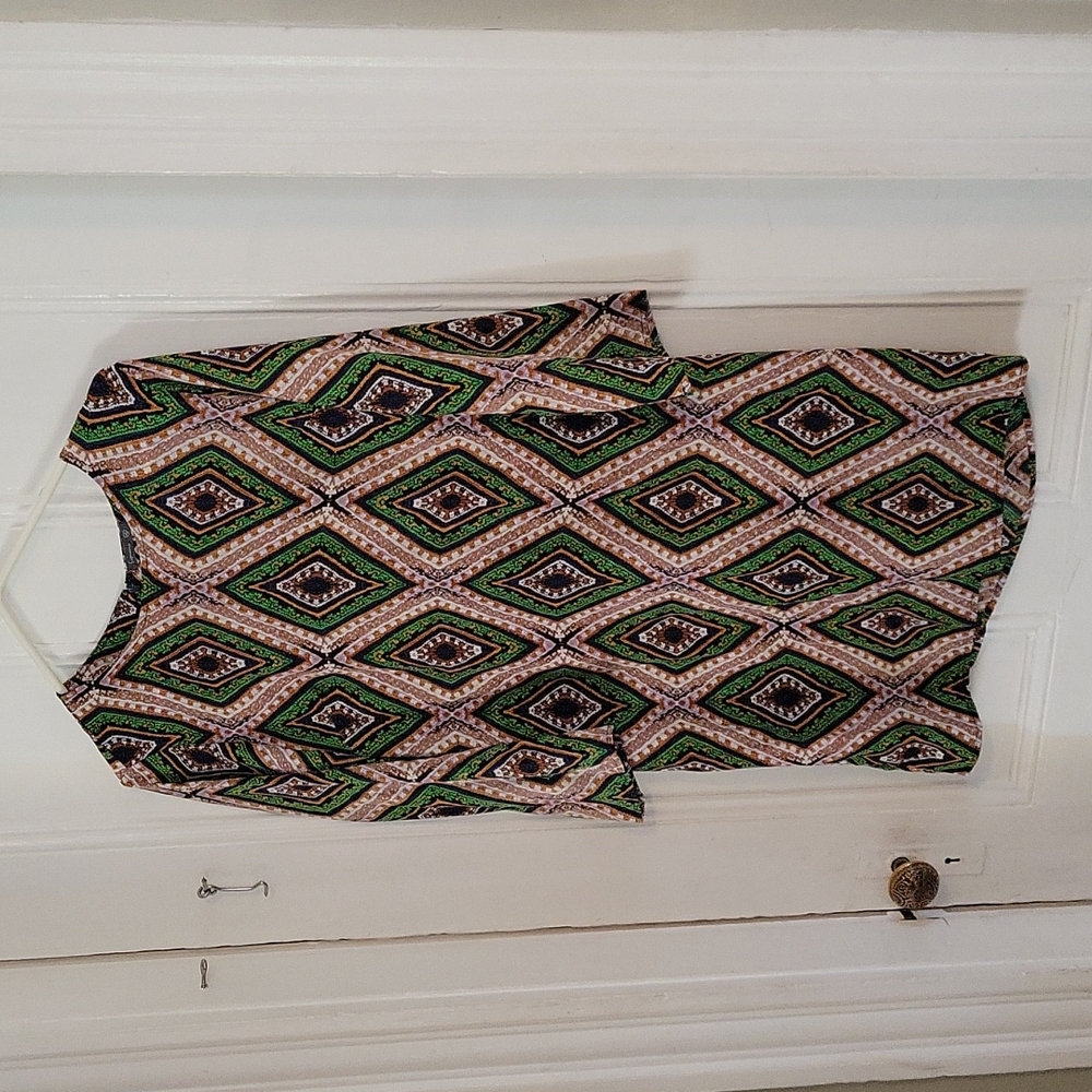 Vintage pattern dress